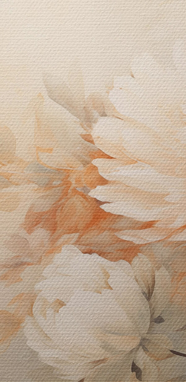Peinture de fleurs sur un mur Peinture de fleurs sur un mur