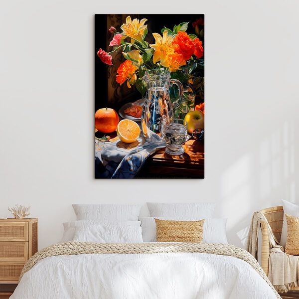 Nature morte aux fleurs et aux fruits Nature morte aux fleurs et aux fruits