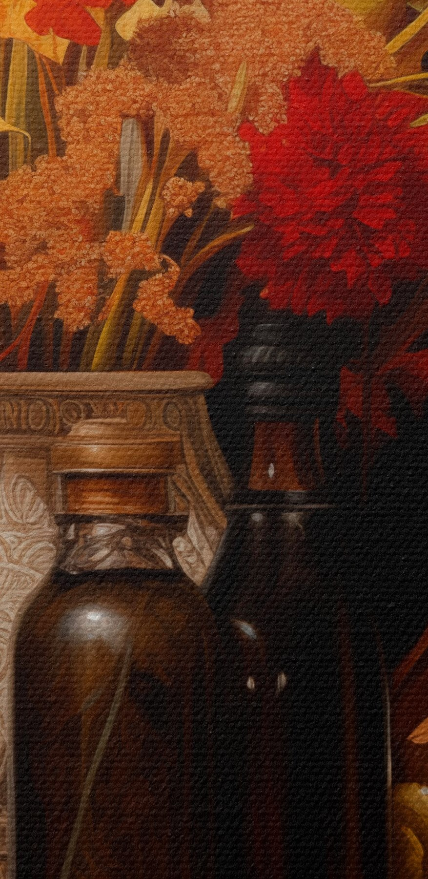 Nature morte aux fruits et aux fleurs