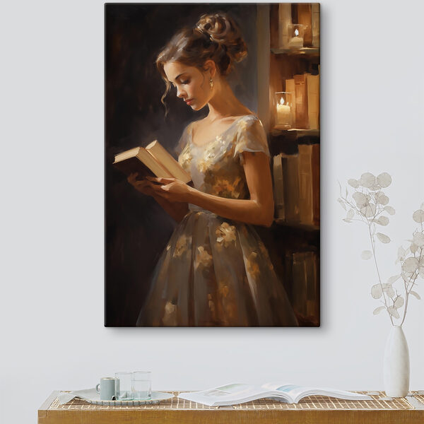 Femme lisant un livre Femme lisant un livre