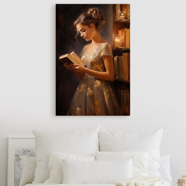 Femme lisant un livre Femme lisant un livre