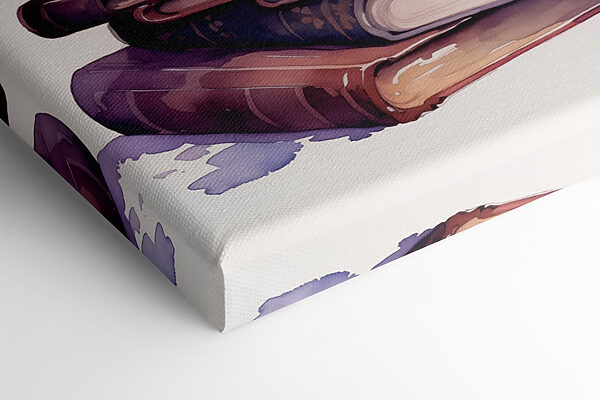 Peinture à l'aquarelle d'une pile de livres et de bouteilles Peinture à l'aquarelle d'une pile de livres et de bouteilles