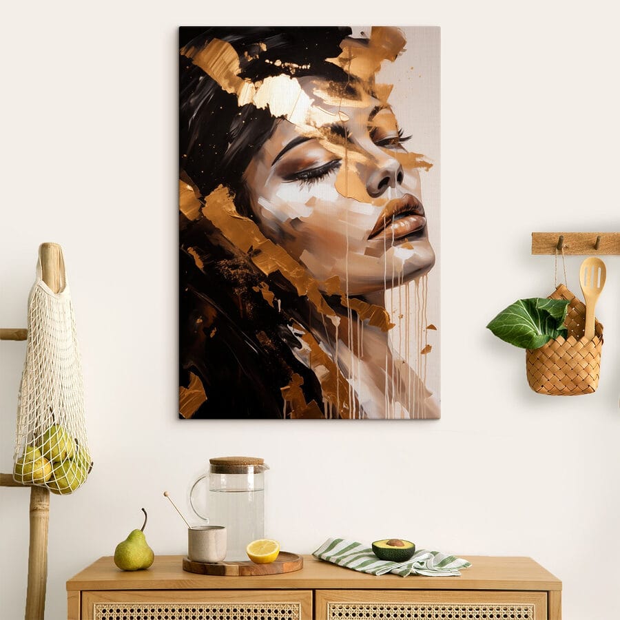 Une beauté éthérée dans des textures vibrantes