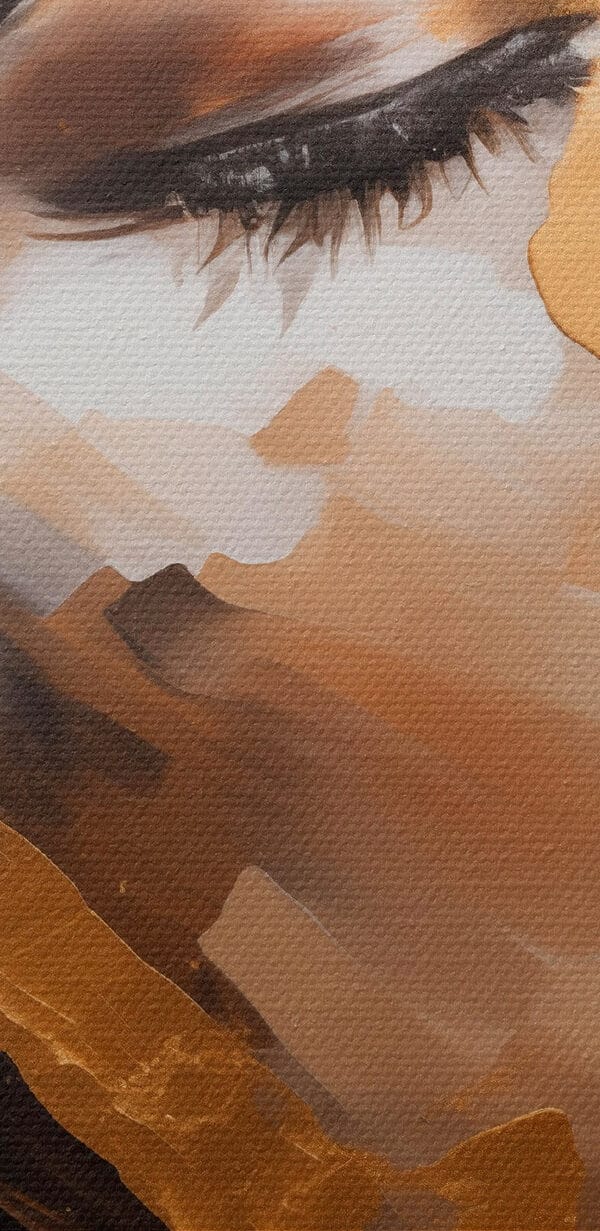 Une beauté éthérée dans des textures vibrantes Une beauté éthérée dans des textures vibrantes