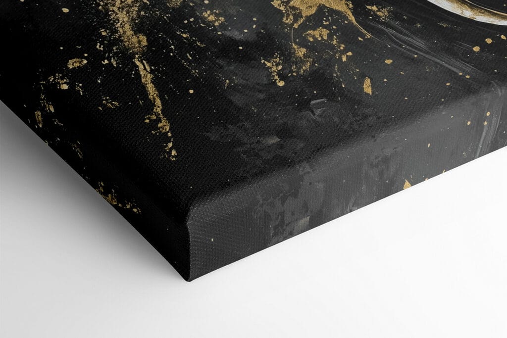 Majestic elephant portrait in art