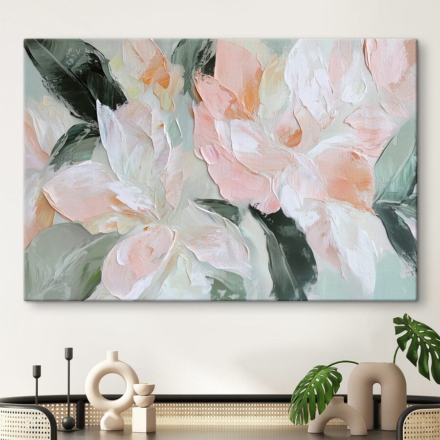 Peinture de fleurs sur toile Peinture de fleurs sur toile