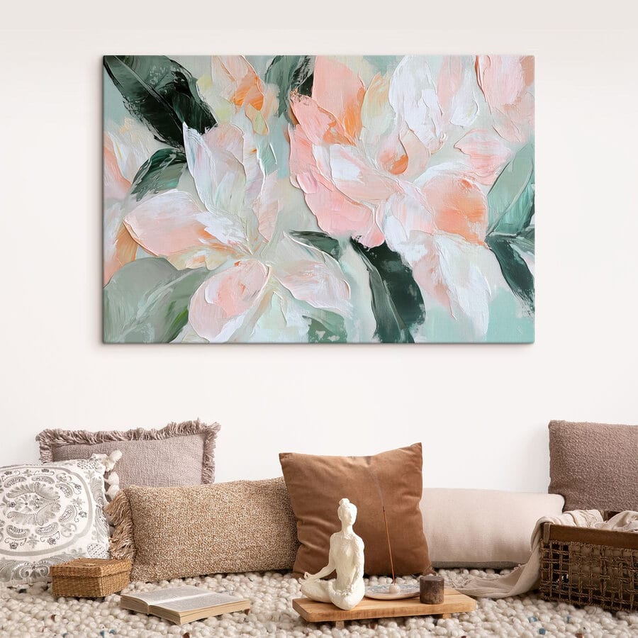 Peinture de fleurs sur toile Peinture de fleurs sur toile
