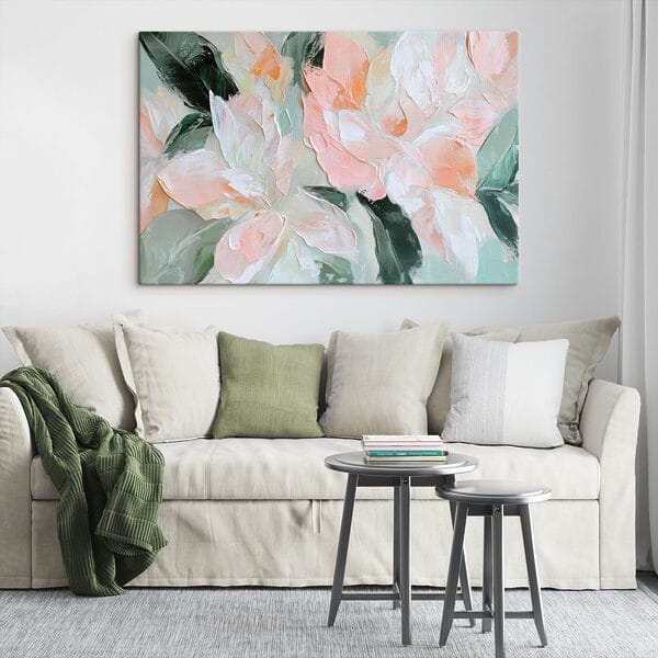 Peinture de fleurs sur toile Peinture de fleurs sur toile