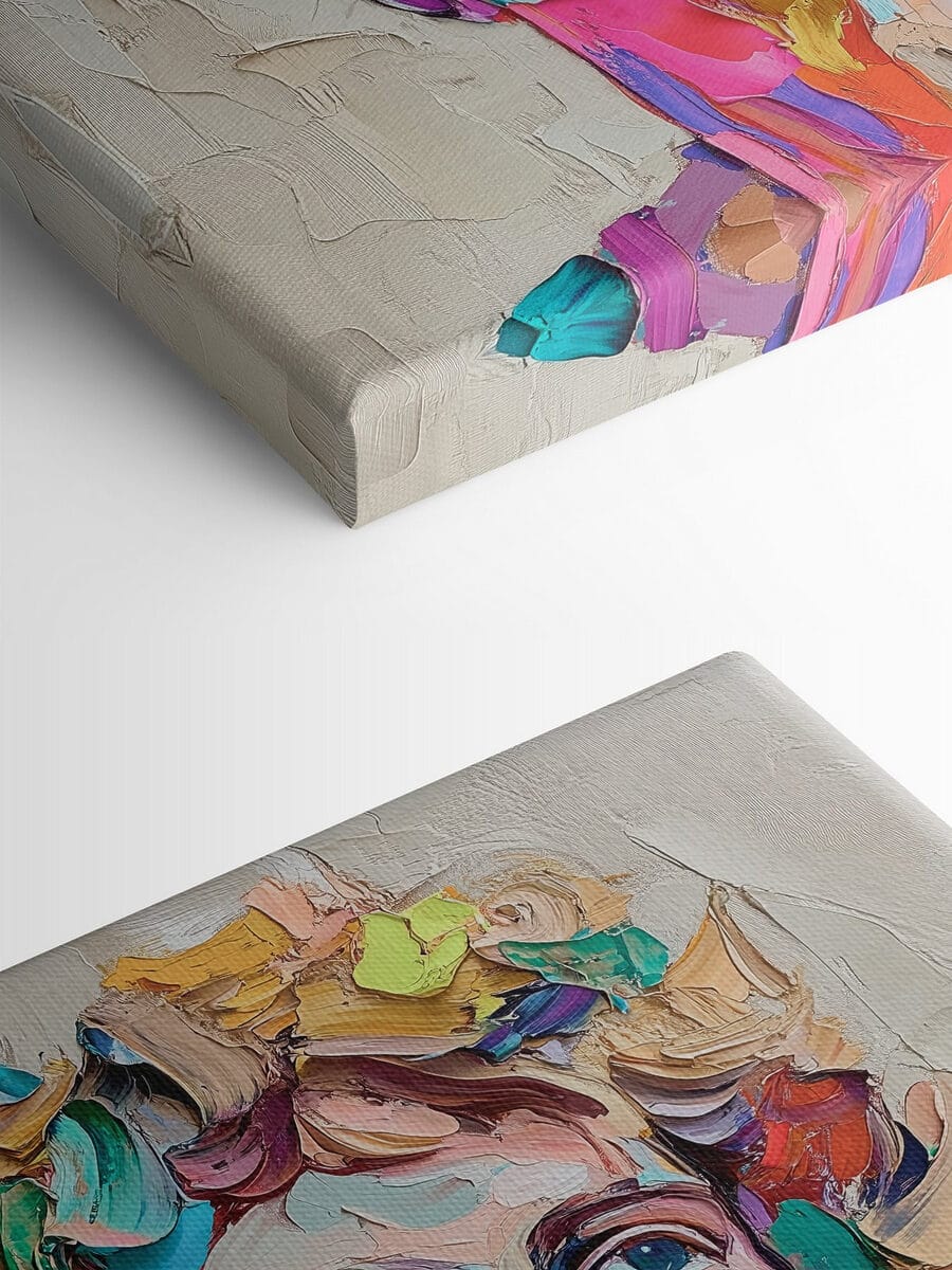 Peinture d'une tête d'homme Peinture d'une tête d'homme
