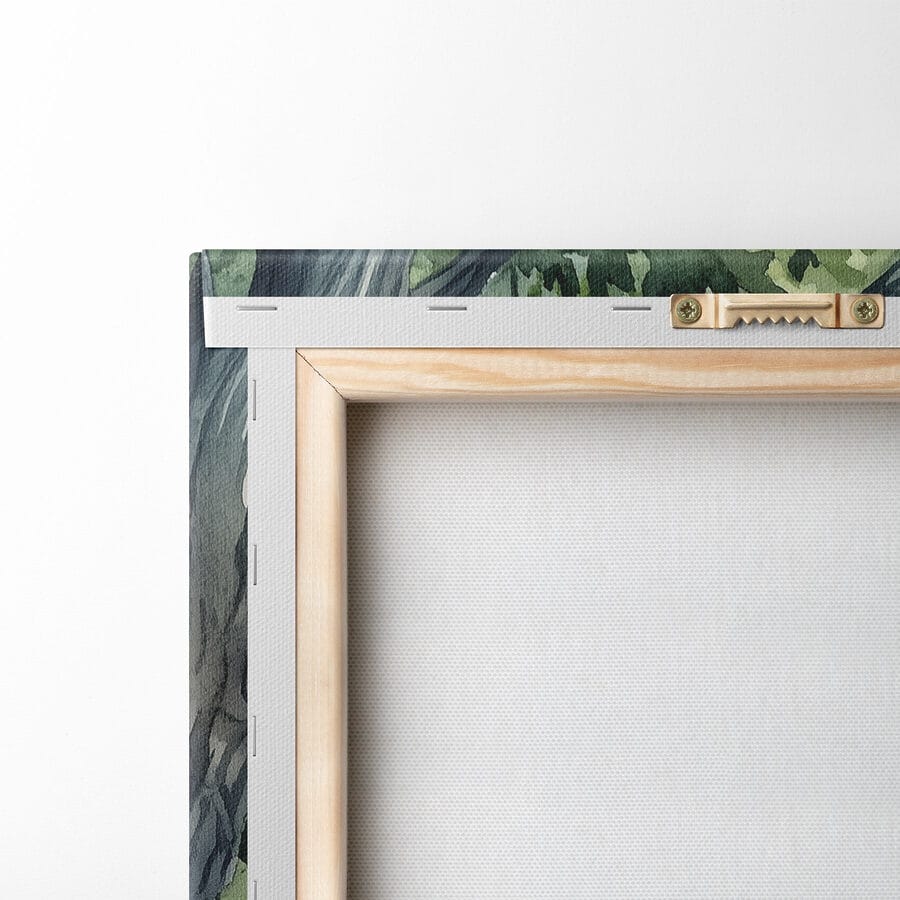 Peinture à l'aquarelle de nourriture sur une couverture de pique-nique au bord d'un lac