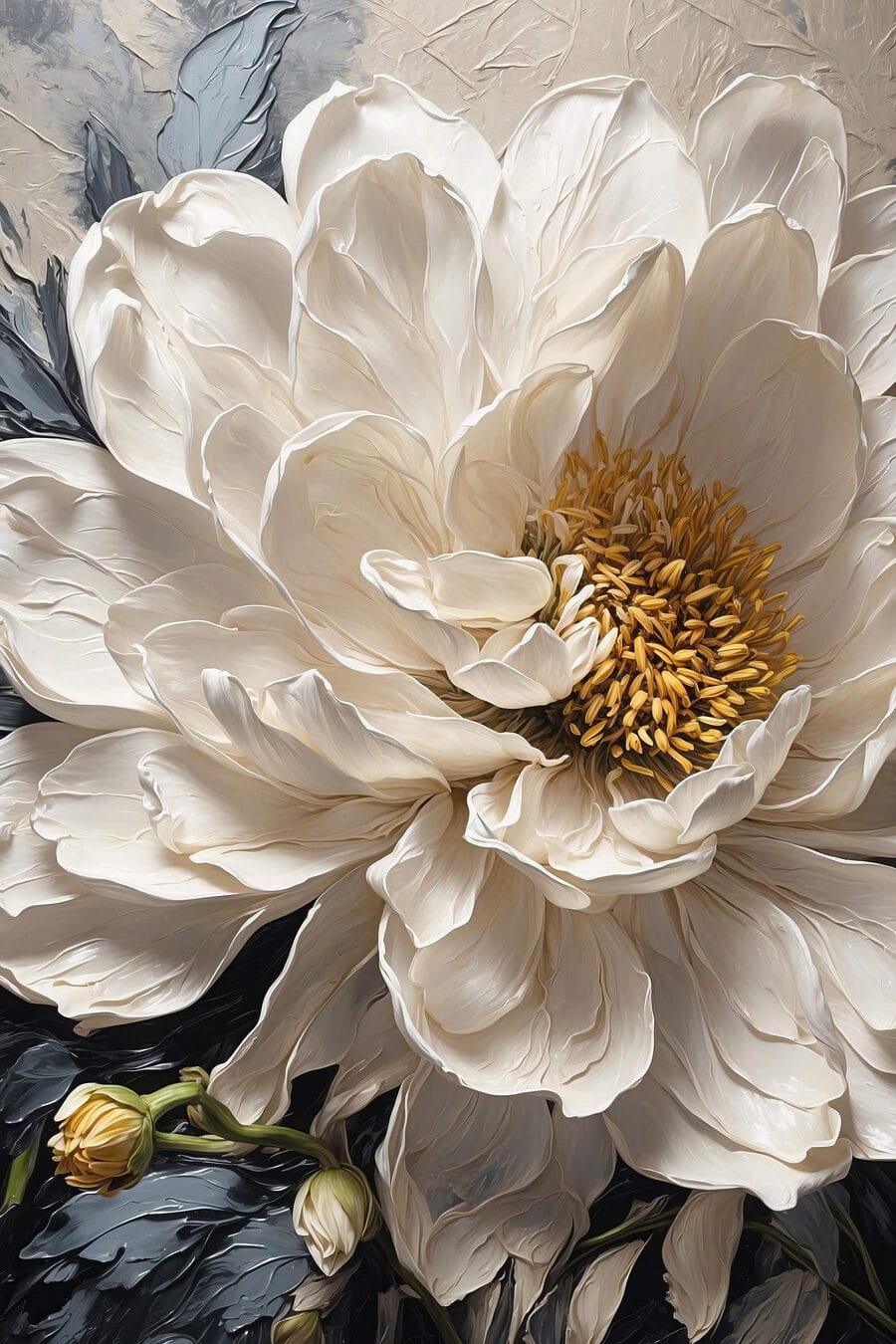Belle floraison dans des teintes douces