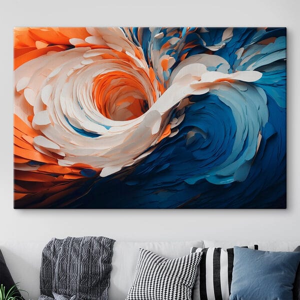 Couleurs vives et tourbillonnantes en mouvement Couleurs vives et tourbillonnantes en mouvement