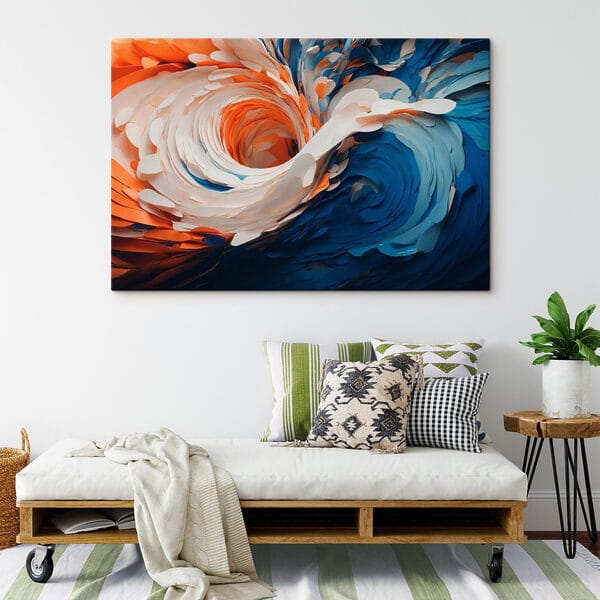 Couleurs vives et tourbillonnantes en mouvement Couleurs vives et tourbillonnantes en mouvement