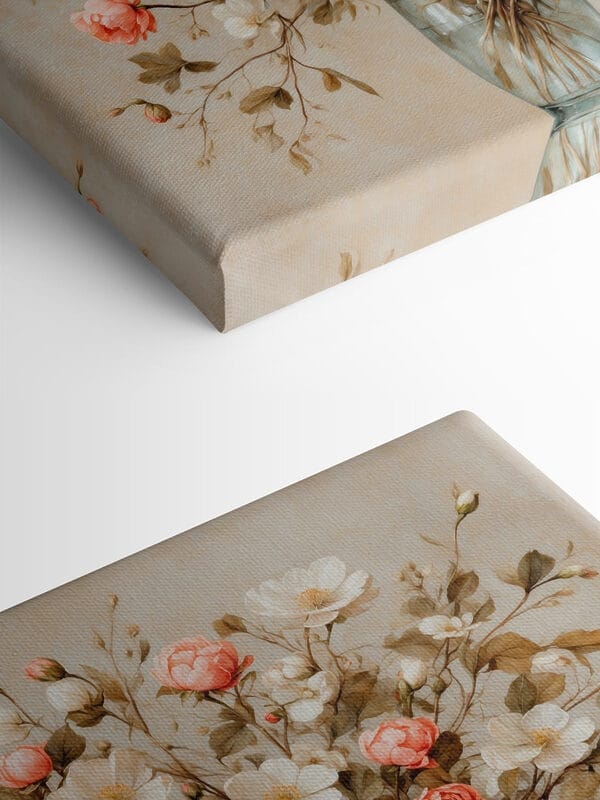 Peinture de fleurs dans un vase Peinture de fleurs dans un vase