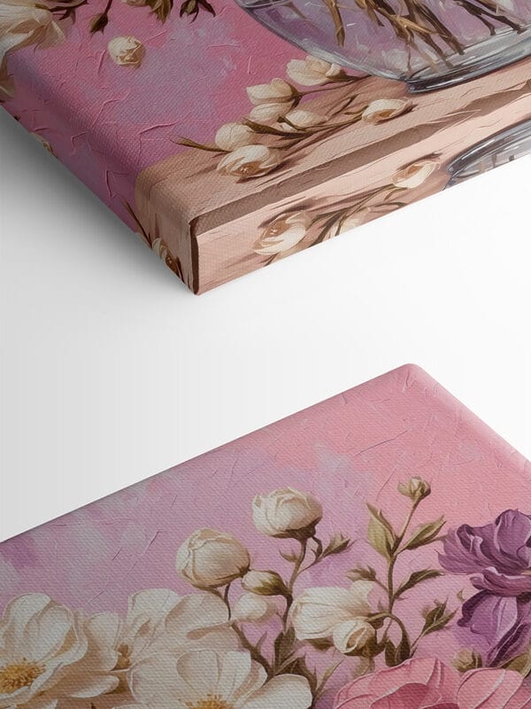 Peinture de fleurs dans un vase Peinture de fleurs dans un vase