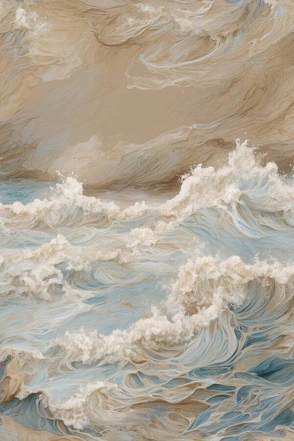 Les vagues s'écrasent dans la tempête Les vagues s'écrasent dans la tempête