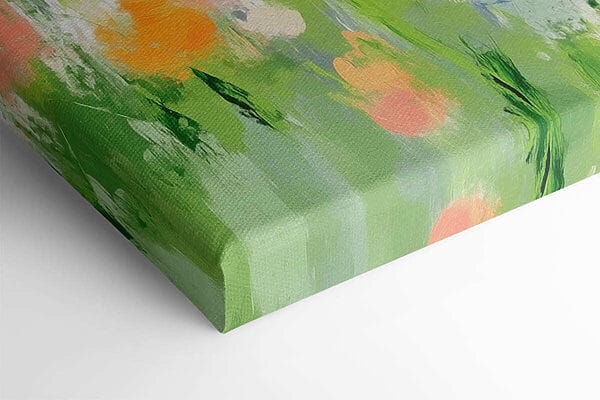 Peinture de fleurs sur fond blanc Peinture de fleurs sur fond blanc