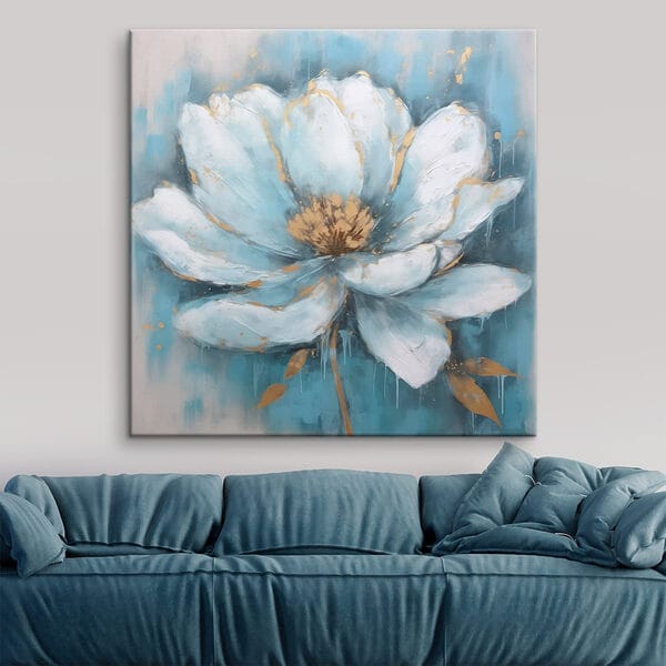 Une floraison délicate sur un fond doux Une floraison délicate sur un fond doux
