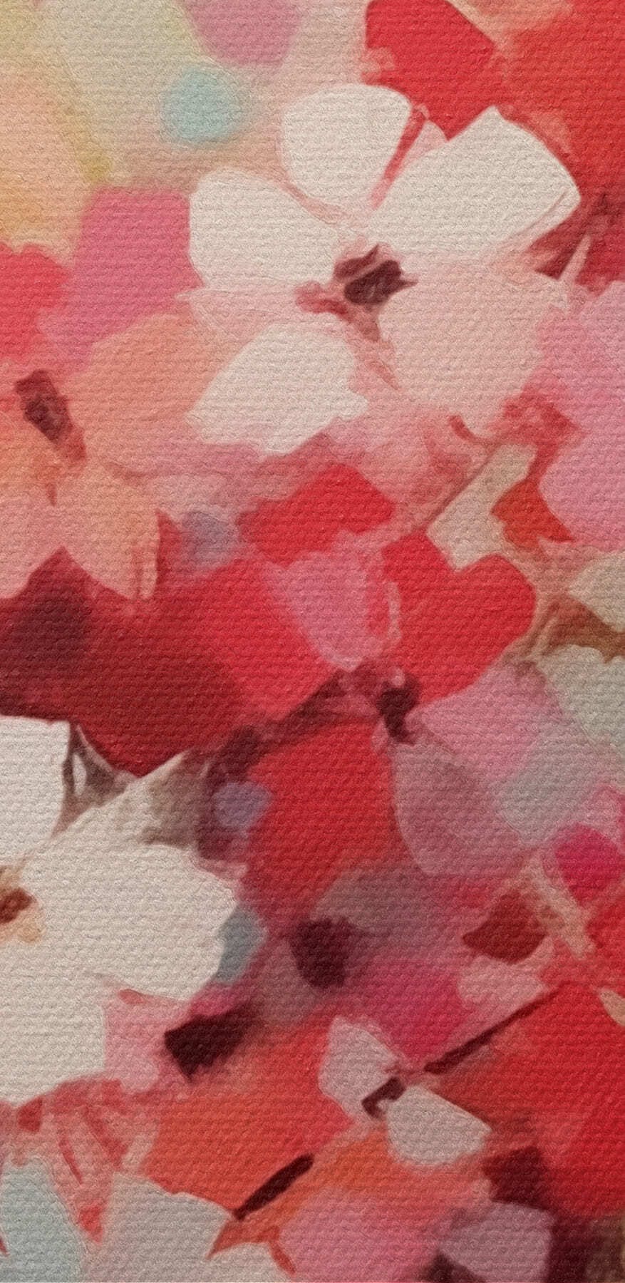 Peinture de fleurs dans un vase