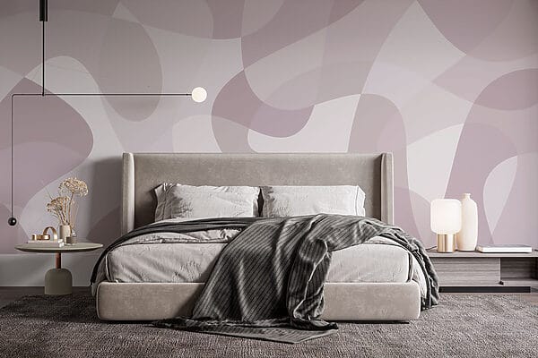 Motif blanc et violet Motif blanc et violet