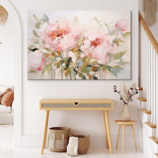 Peinture de fleurs roses Peinture de fleurs roses