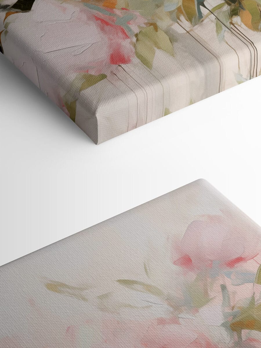 Peinture de fleurs roses Peinture de fleurs roses
