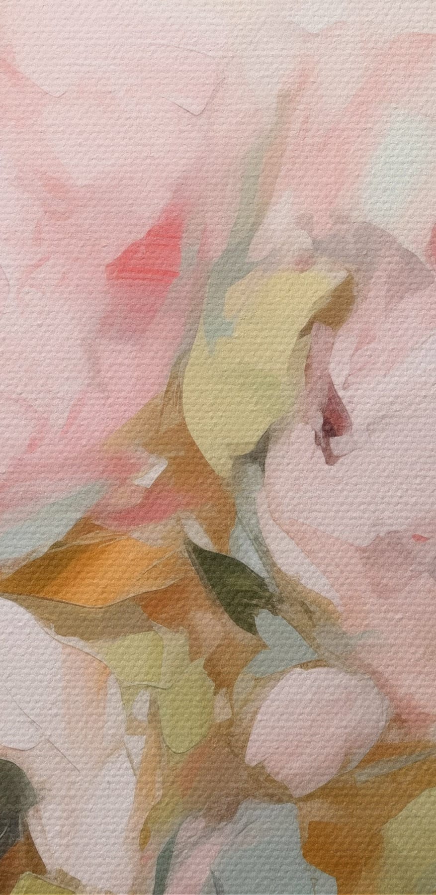 Peinture de fleurs roses Peinture de fleurs roses