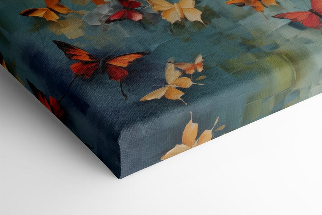 Groupe de papillons sur fond bleu s42728pml 1024x683 - Groupe de papillons sur fond bleu