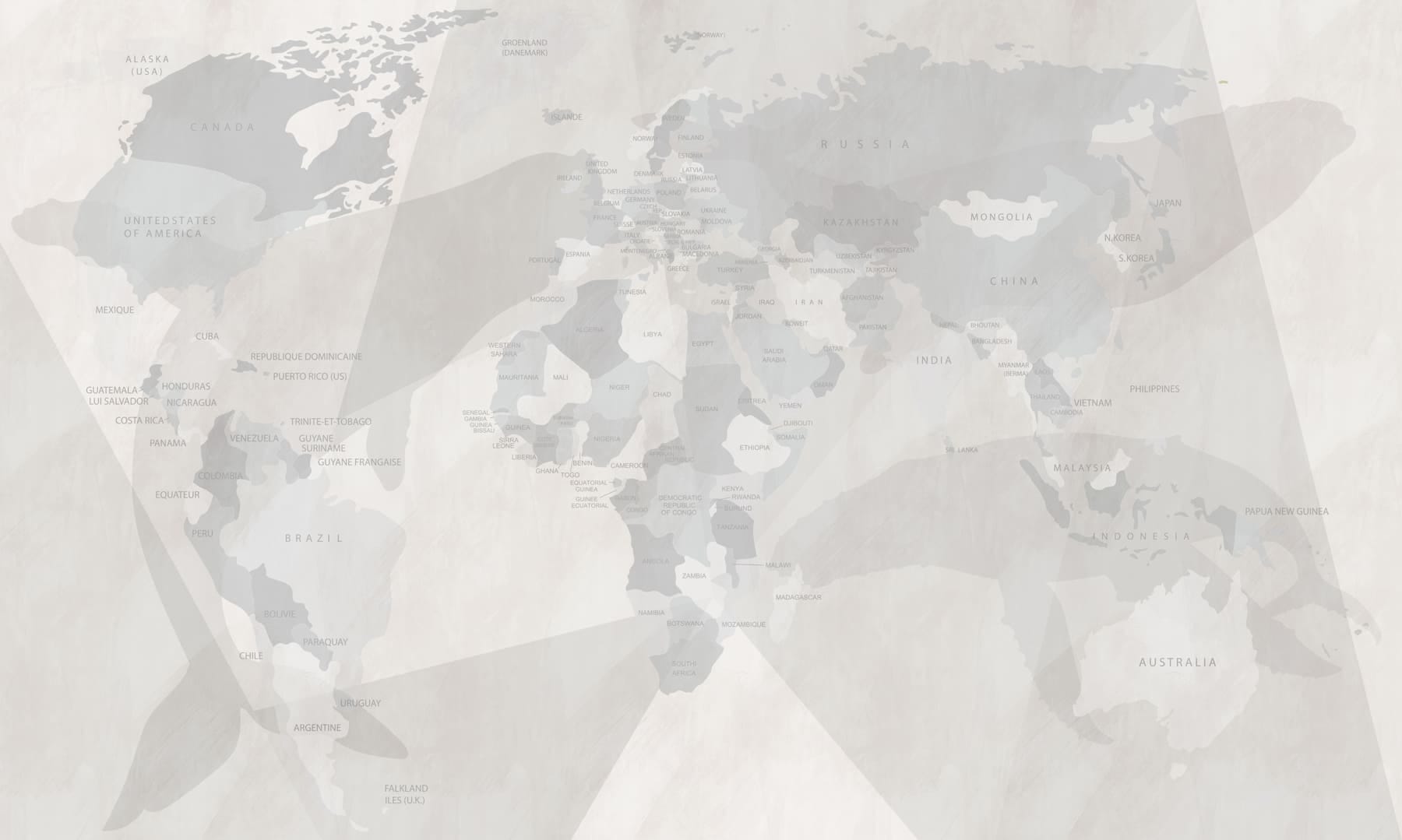 Map of the world