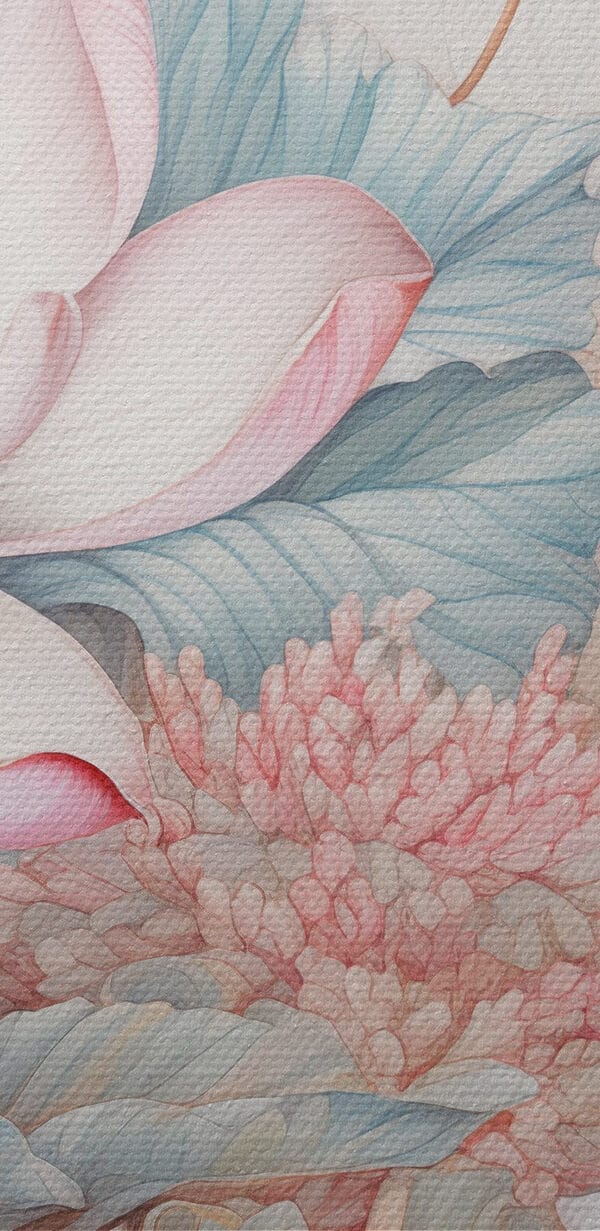 Peinture de fleurs et de feuilles Peinture de fleurs et de feuilles