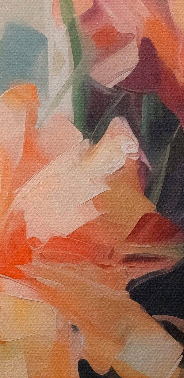 Peinture de fleurs dans un vase Peinture de fleurs dans un vase