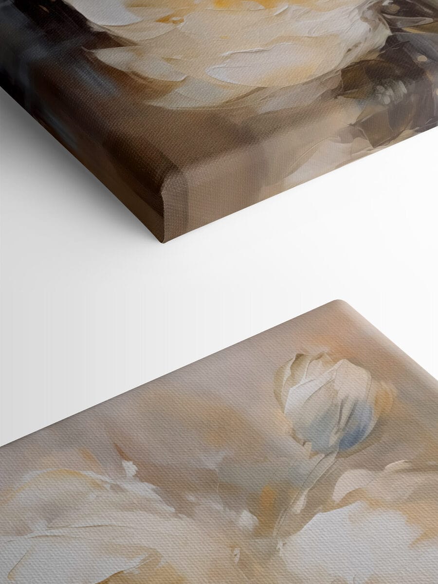 Peinture de fleurs blanches Peinture de fleurs blanches