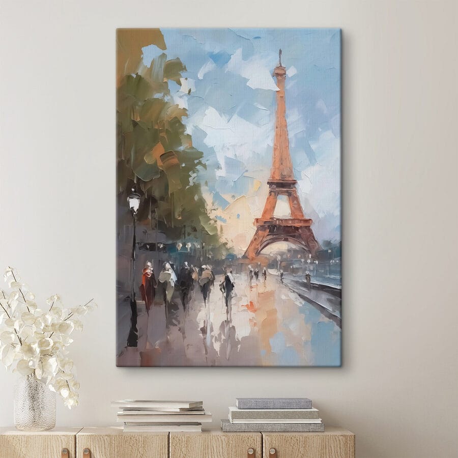 Peinture d'une tour Peinture d'une tour