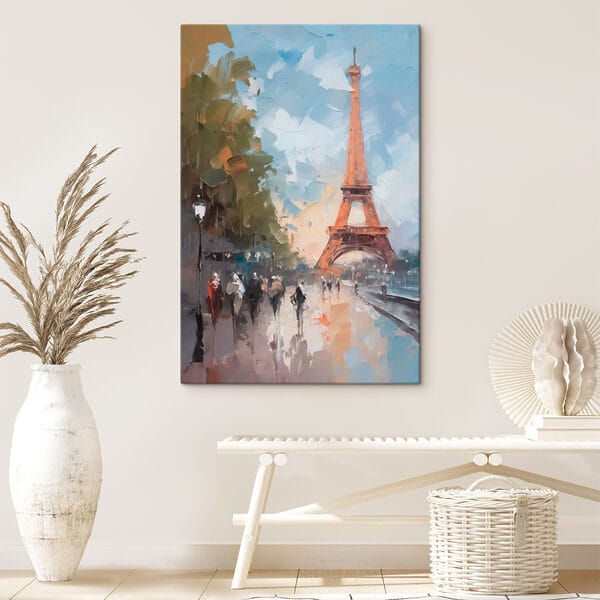 Peinture d'une tour Peinture d'une tour