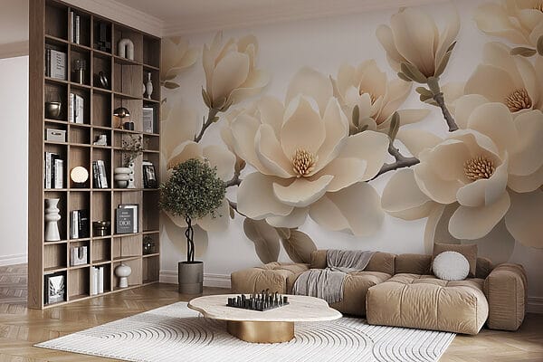 Fleurs blanches sur une branche Fleurs blanches sur une branche
