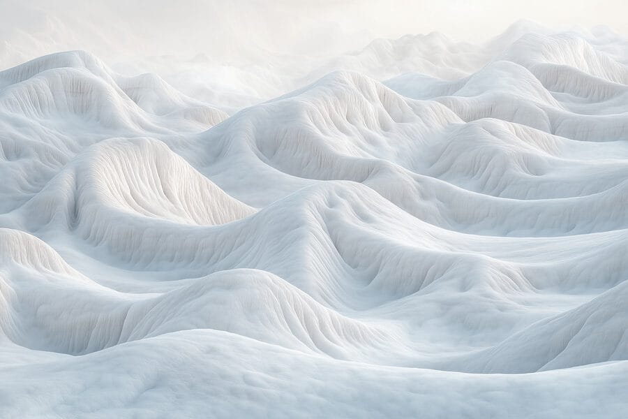 Montagnes enneigées