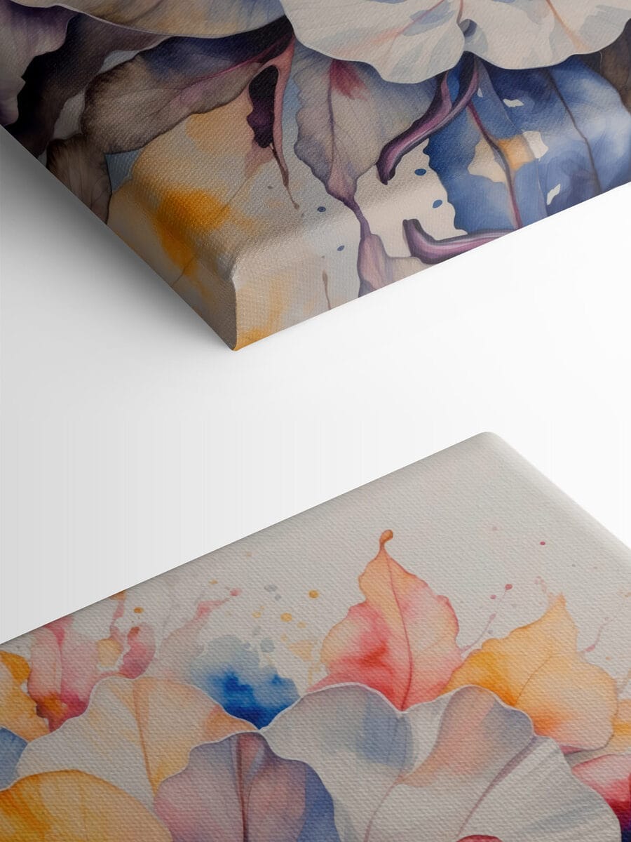 Peinture d'une fleur