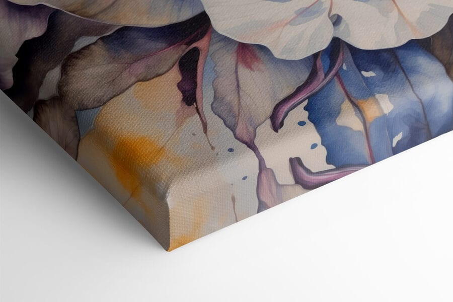 Peinture d'une fleur