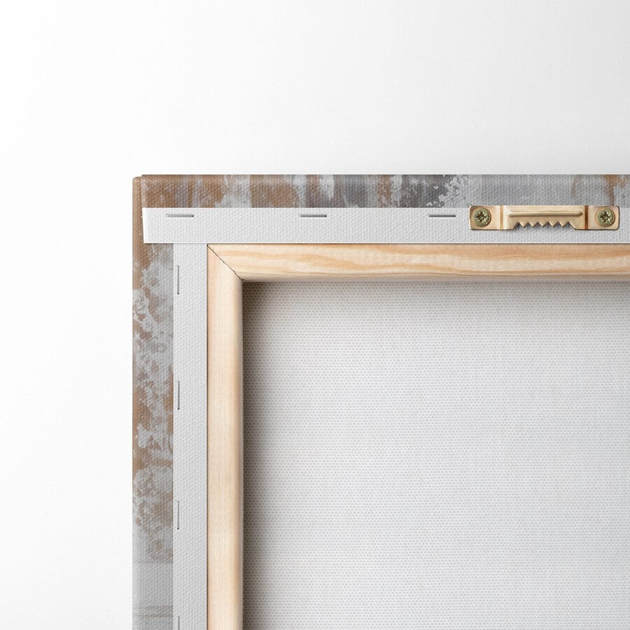 Peinture d'un mur blanc et brun
