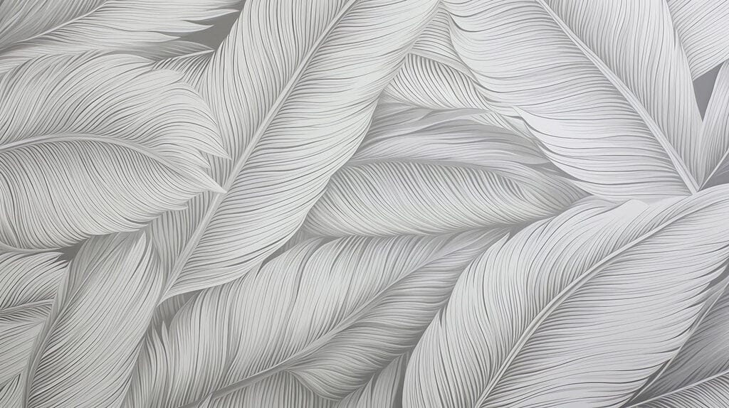Feuilles texturées dans des tons doux Feuilles texturées dans des tons doux