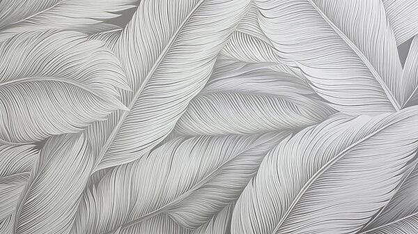 Feuilles texturées dans des tons doux Feuilles texturées dans des tons doux