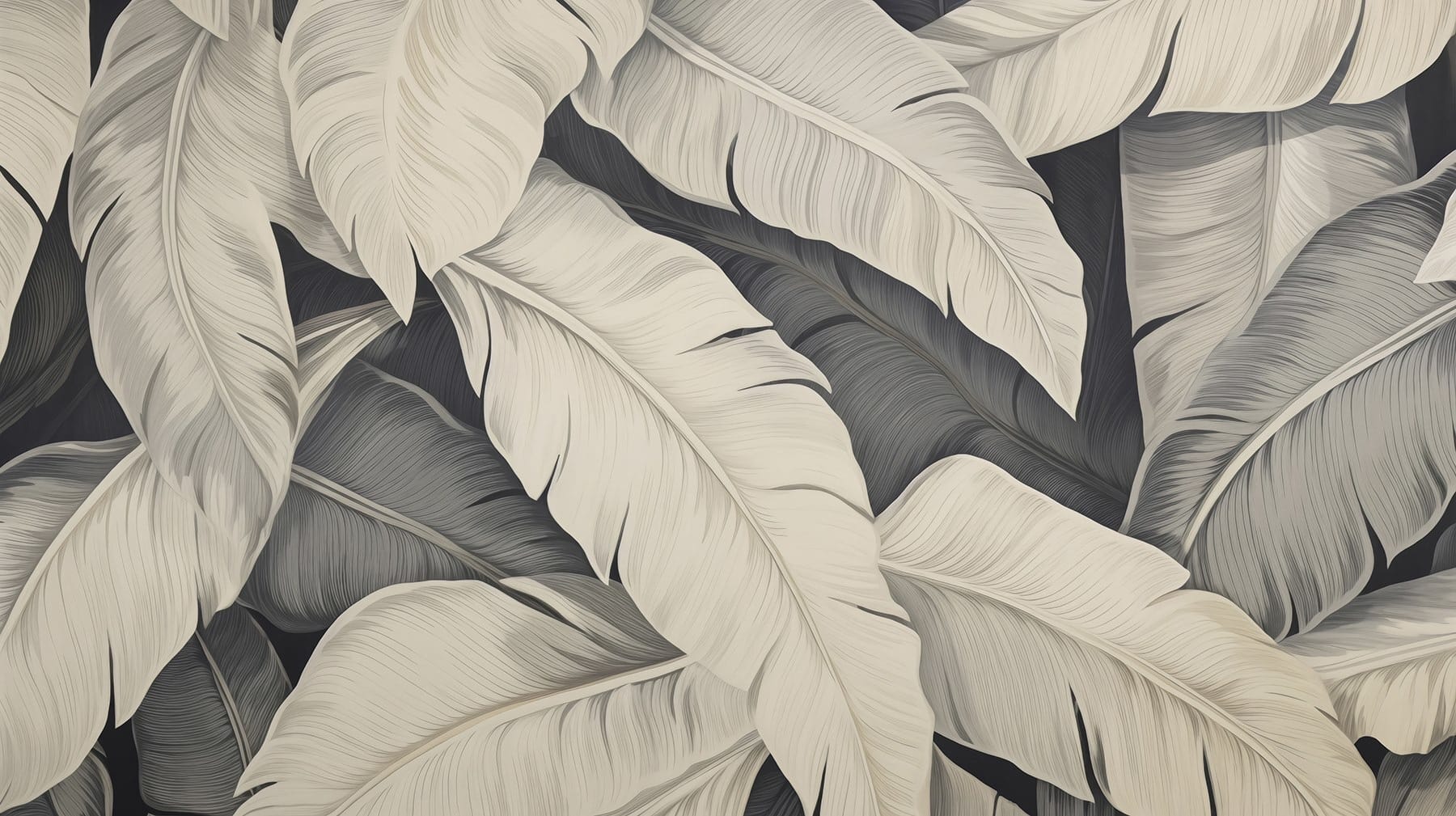 Soft textures of pale leaves Soft textures of pale leaves