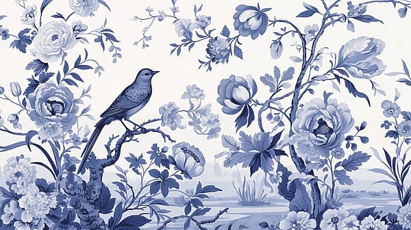 Oiseau sur une branche d'arbre avec des fleurs Oiseau sur une branche d'arbre avec des fleurs