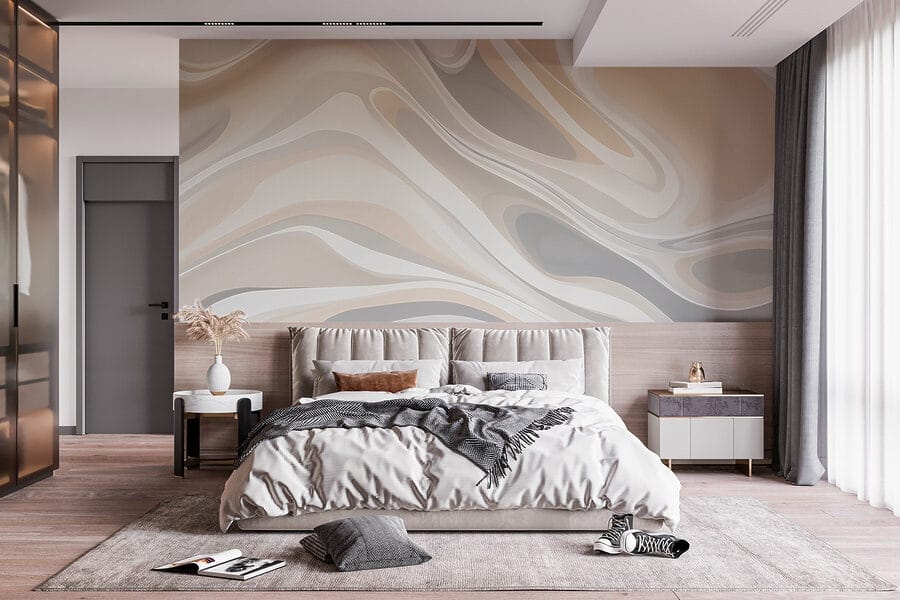 Tourbillons blancs et gris Tourbillons blancs et gris
