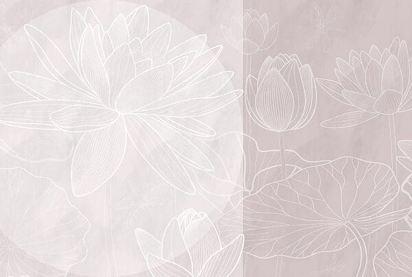 Dessin d'une fleur blanche sur fond gris Dessin d'une fleur blanche sur fond gris