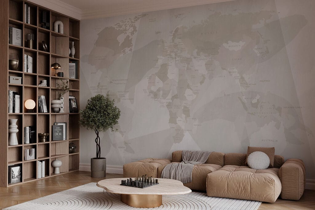 Map of the world