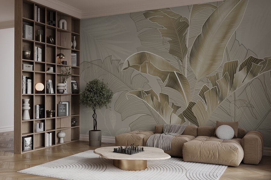 Papier peint Illustration botanique élégante avec des détails fins – Image 4