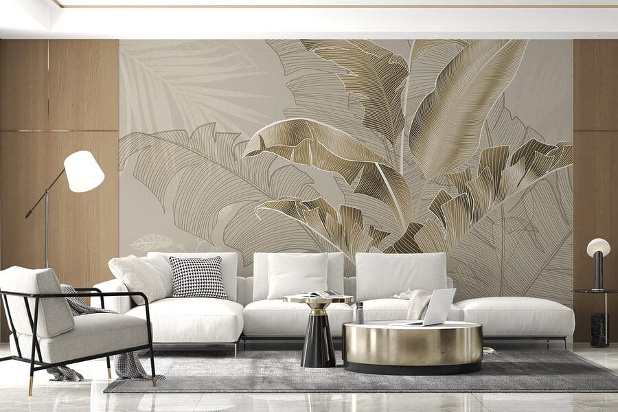 Papier peint Illustration botanique élégante avec des détails fins – Image 5