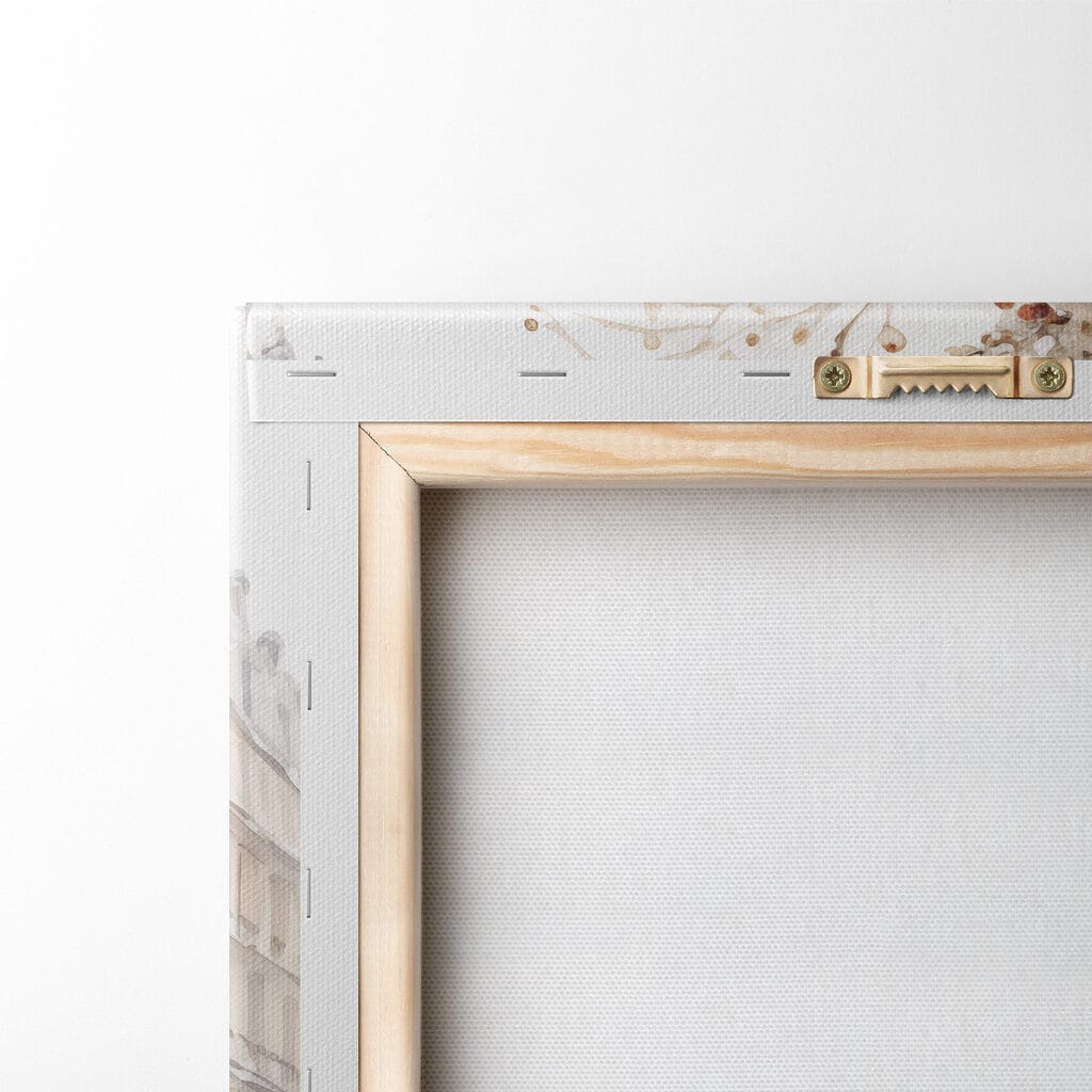 Table with coffee cups and croissants on it Table with coffee cups and croissants on it