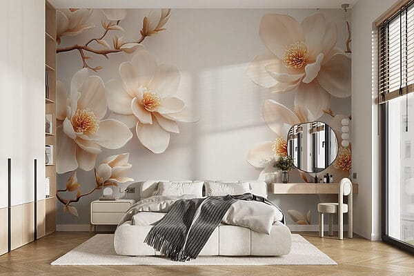 Groupe de fleurs blanches Groupe de fleurs blanches